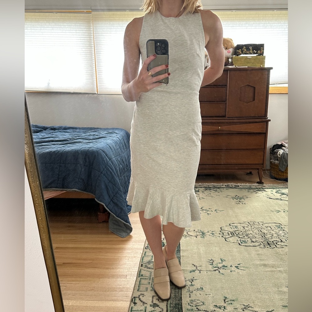 Banana Republic Gray Pencil Skirt Dress